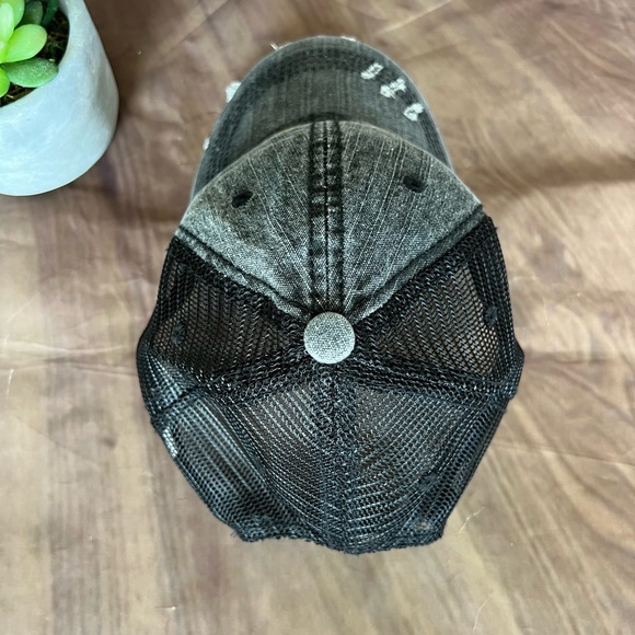 NWOT - VINTAGE TRUCKER HAT, DISTRESSED, ADJUSTABLE - Picture 8 of 11